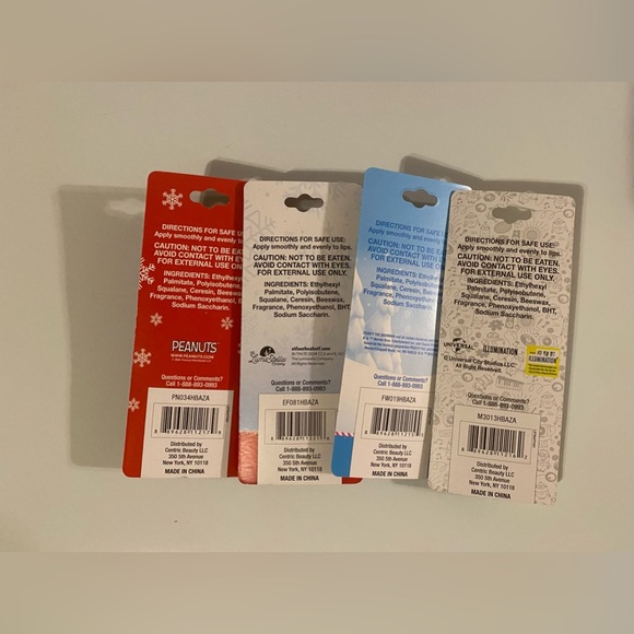 Assorted Christmas Flavored Lip Balm (Set of 4) - Picture 2 of 2